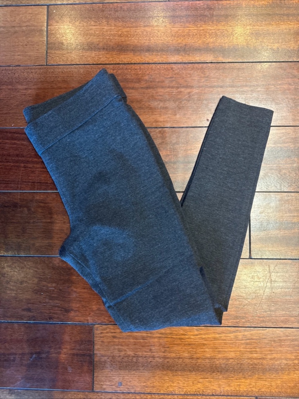 Lauren Ralph Lauren Gray Thick Skinny Leggings Pants Women's Sz M